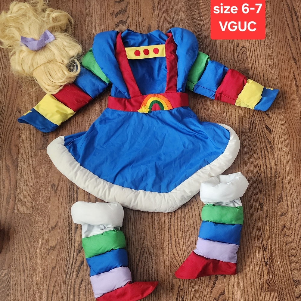 Colorful Rainbow Kids Costume